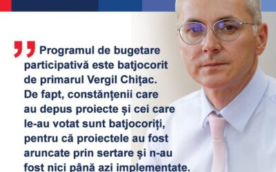 USR va susține bugetarea, pentru anul în curs, a celor 7 proiecte propuse și votate de constănțeni în 2021, cu ocazia programului bugetării participative „Tu decizi pentru Constanța!“