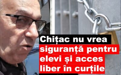 Paza în școlile Constanței și deschiderea curților pentru activitățile sportive nu fac parte din lista priorităților administrației Chițac și ale coaliției toxice PSD-PNL!