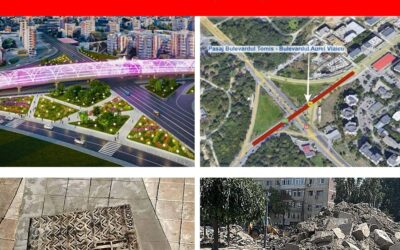 Consilierii PSD și primarul PNL Vergil Chițac se întrec pe Facebook în fotografii SF cu pasaje supraterane