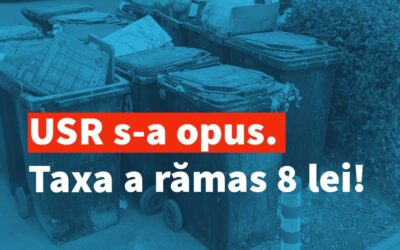 Primarul Chițac a vrut să majoreze taxa de salubrizare pentru 2024, însă am reușit să împiedicăm acest lucru