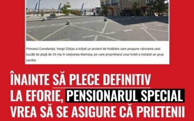 Chițac pregătește un nou tun imobiliar pentru băieții cu relații la partide!
