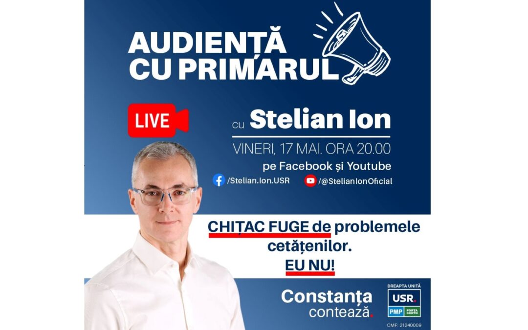 Încep audiențele cu constănțenii