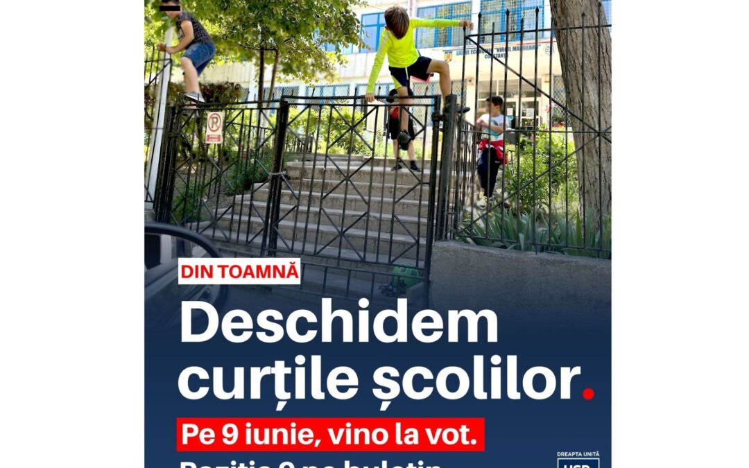 Dăm lacătele jos și deschidem curțile școlilor către comunitate în afara orelor de curs. Propunerile mele pentru Constanța