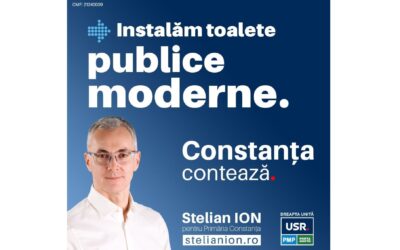 Constănțenii și turiștii care ne vizitează au nevoie de toalete publice moderne, automatizate, adaptate și persoanelor cu dizabilități