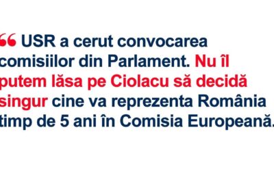 Faptul că PSD și PNL sunt acum la guvernare nu înseamnă că trebuie lăsate să încalce orice regulă democratică și să desemneze o persoană pentru funcția de comisar fără să cunoaștem criteriile de selecție