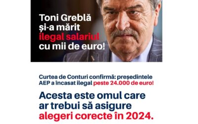 Șeful AEP, pus de PSD să păzească alegerile, și-a mărit ilegal salariul și diurnele