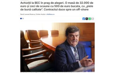 Dintr-un jilț de 500 de euro, Toni Greblă se pregătește să dirijeze alegerile prezidențiale și parlamentare
