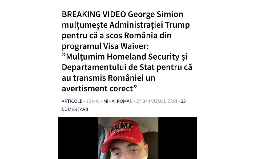 Simion lucrează în mod evident împotriva interesului național al României